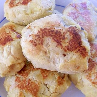 簡単☆さつまいもの焼きコロッケ風